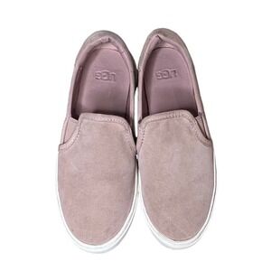 UGG‎ Alameda Slip On Leather Sneaker 6 Pastel Soft Girl Casual Pink Shoe